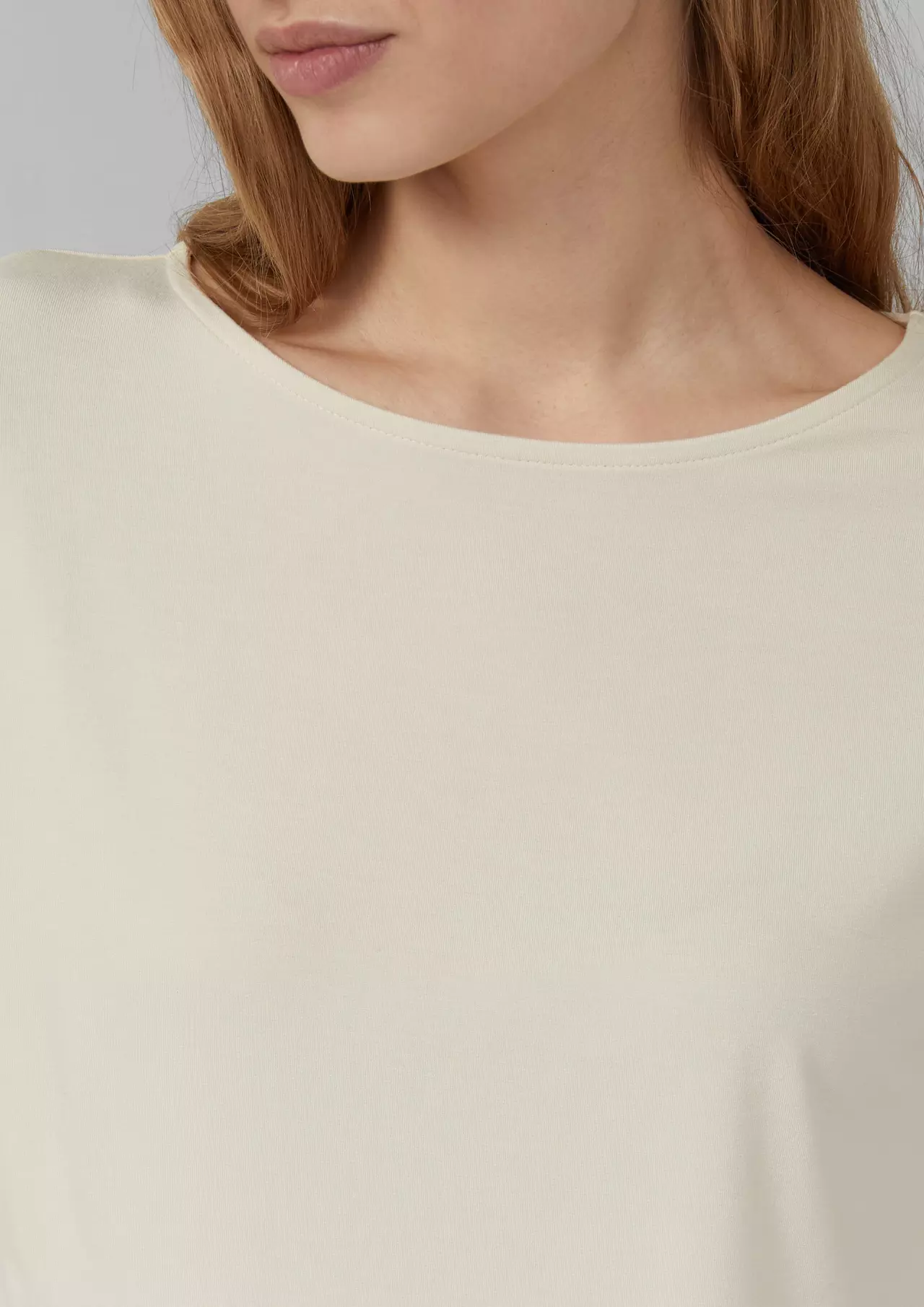 S. Oliver Jersey T-Shirt - Beige