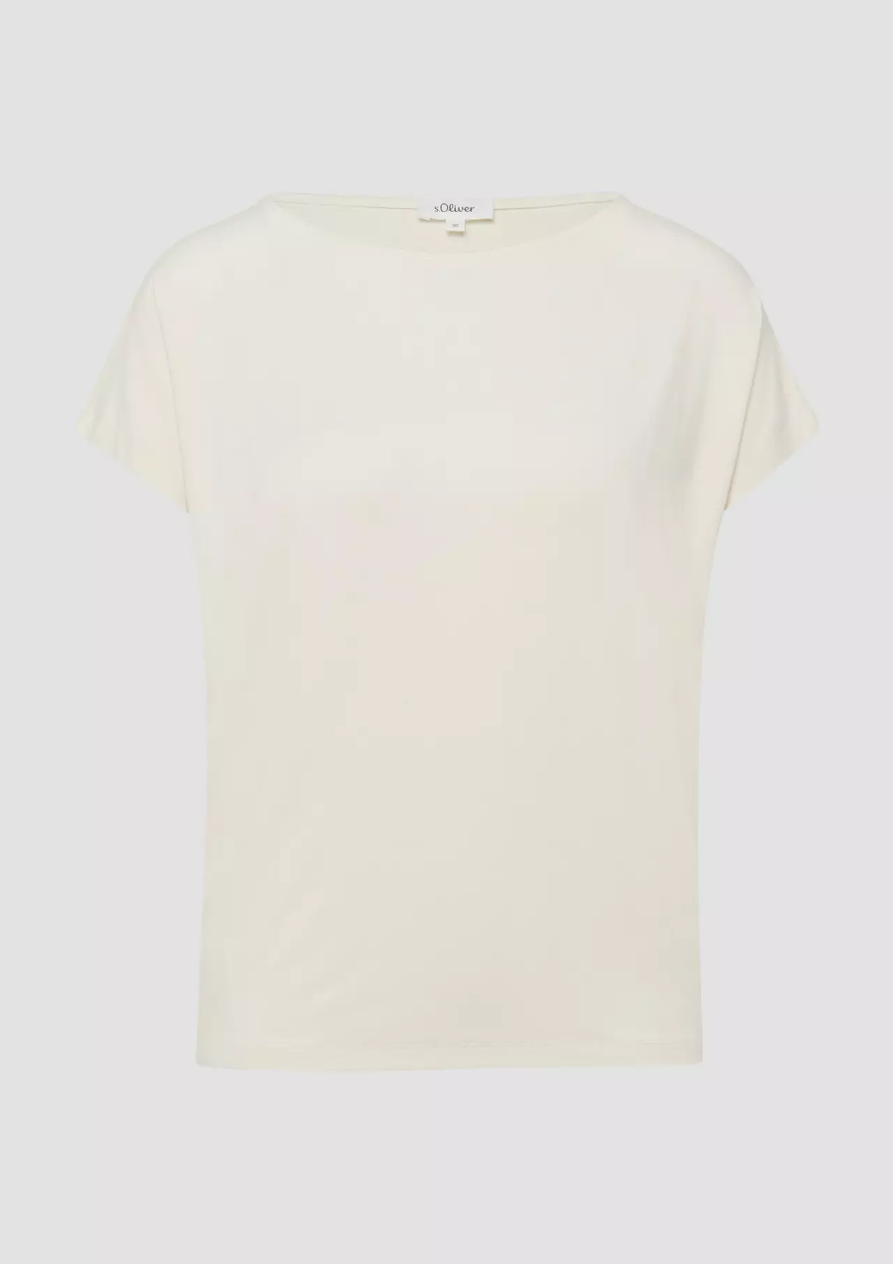S. Oliver Jersey T-Shirt - Beige