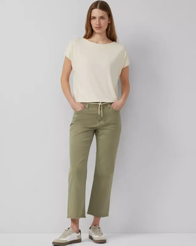 S. Oliver Jersey T-Shirt - Beige