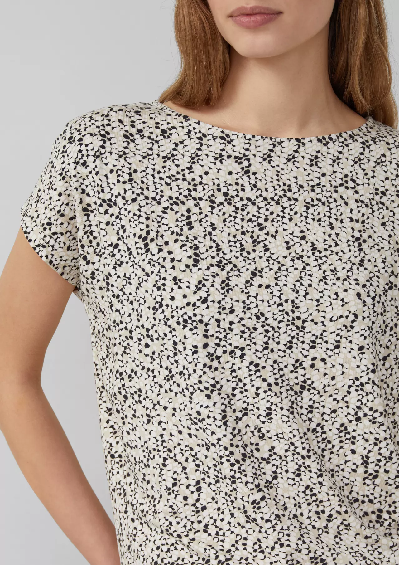 S. Oliver Relaxed Fit T-Shirt - Beige