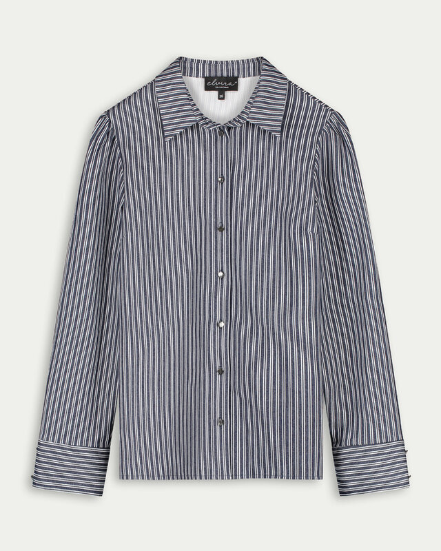 Elvira Collections Blouse Fiore - Striped Navy