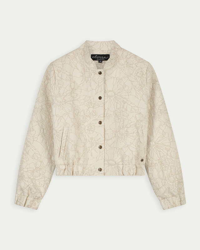Elvira Collections Bomber Aurora - Flower Creme