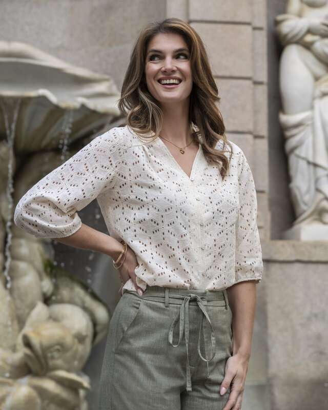 Elvira Collections Bluse Darcy - Off White