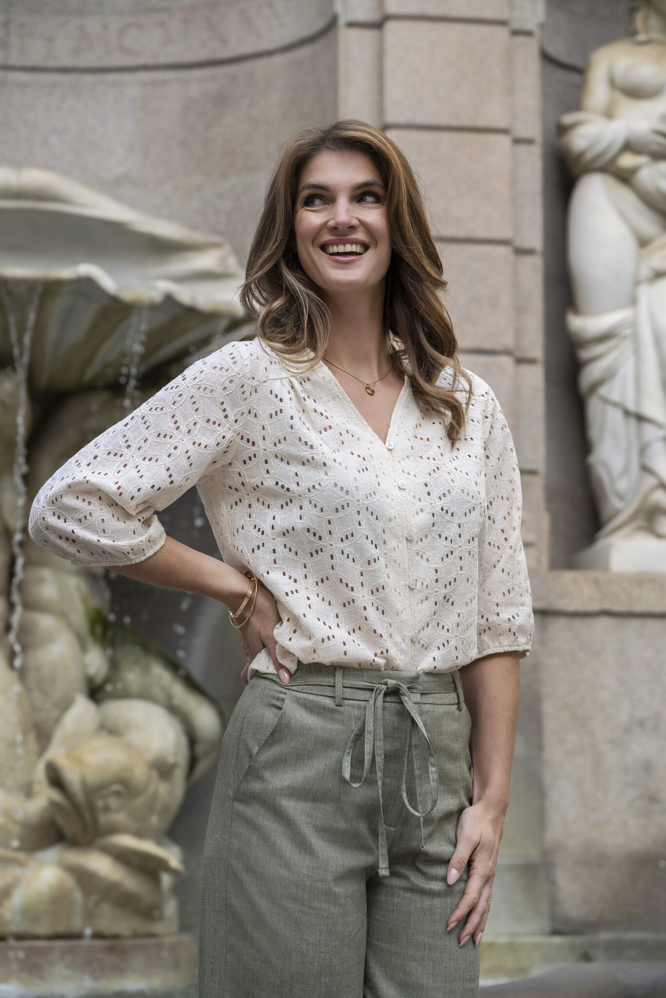 Elvira Collections Bluse Darcy - Off White