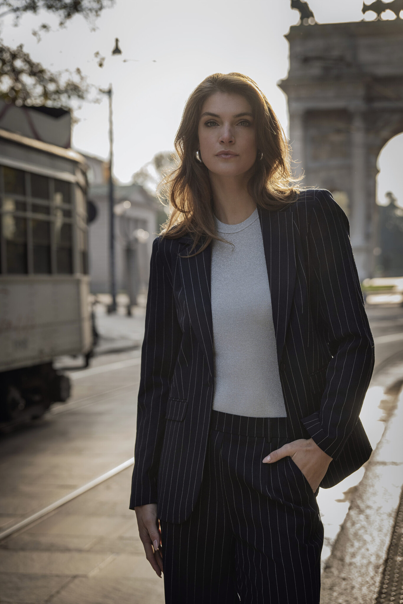 Elvira Collections Hose Bella - Navy