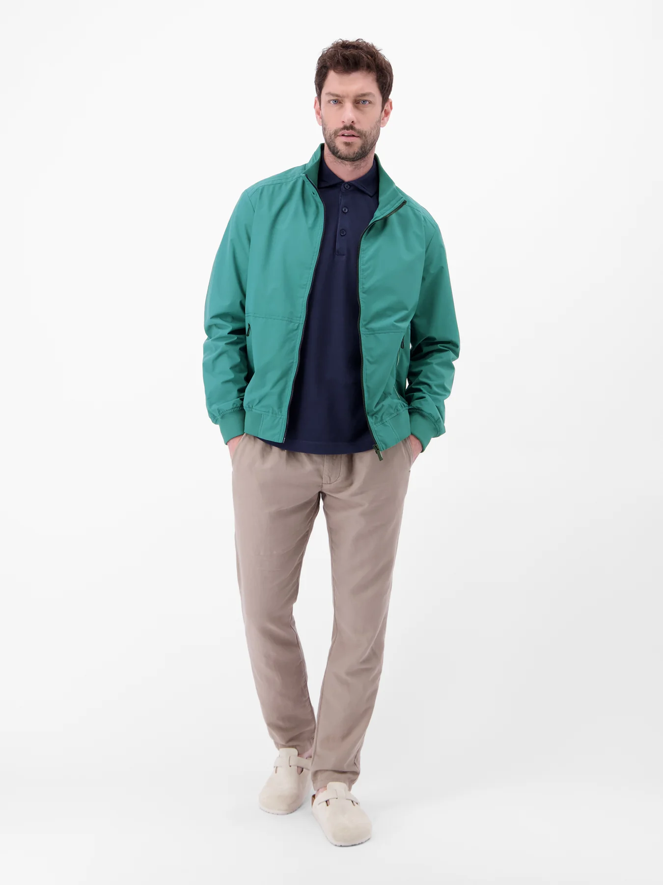 Lerros Licht Gevoerde Blouson - Soft Teal