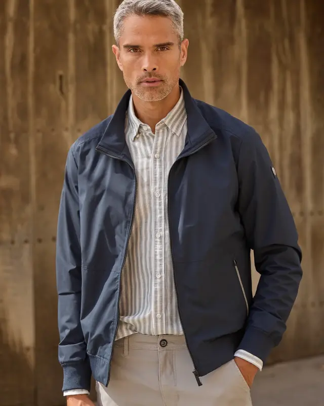 Lerros Licht Gevoerde Blouson - Blue Night