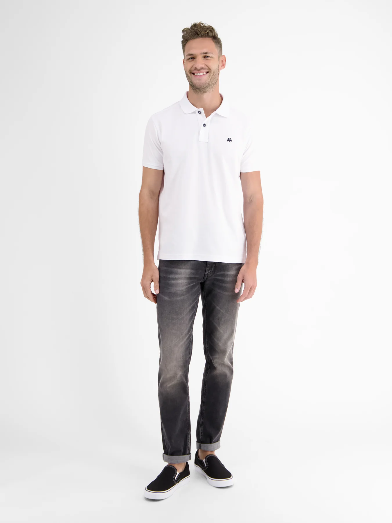 Lerros Cool & Dry Poloshirt - White