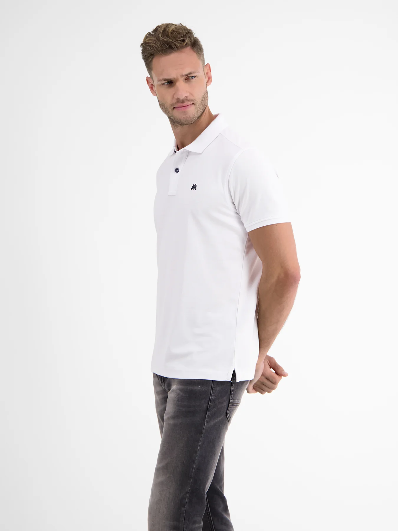 Lerros Cool & Dry Poloshirt - White