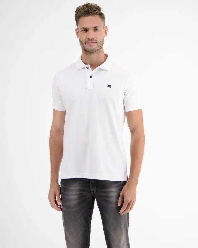 Lerros Cool & Dry Poloshirt - White