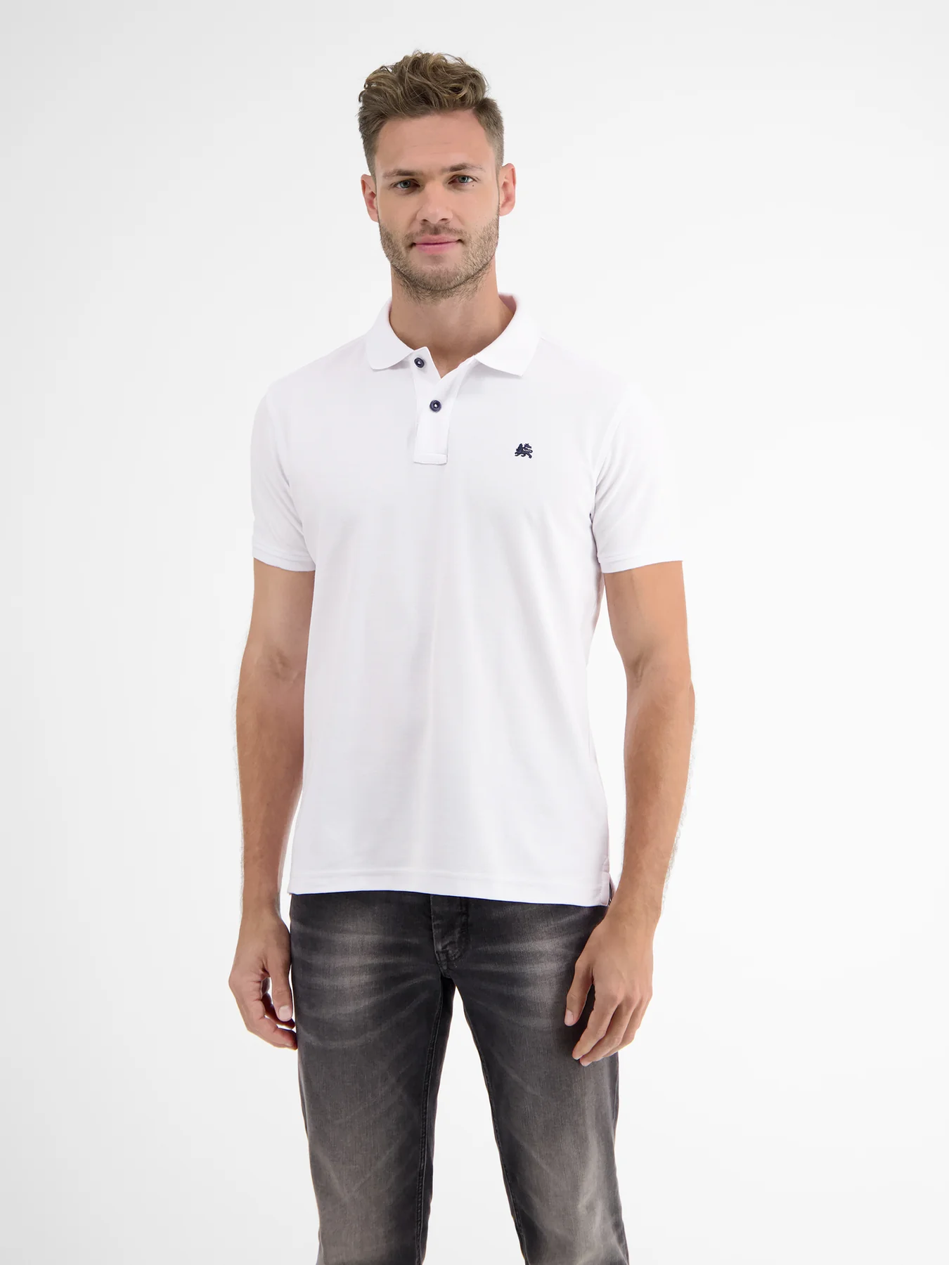 Lerros Cool & Dry Poloshirt - White