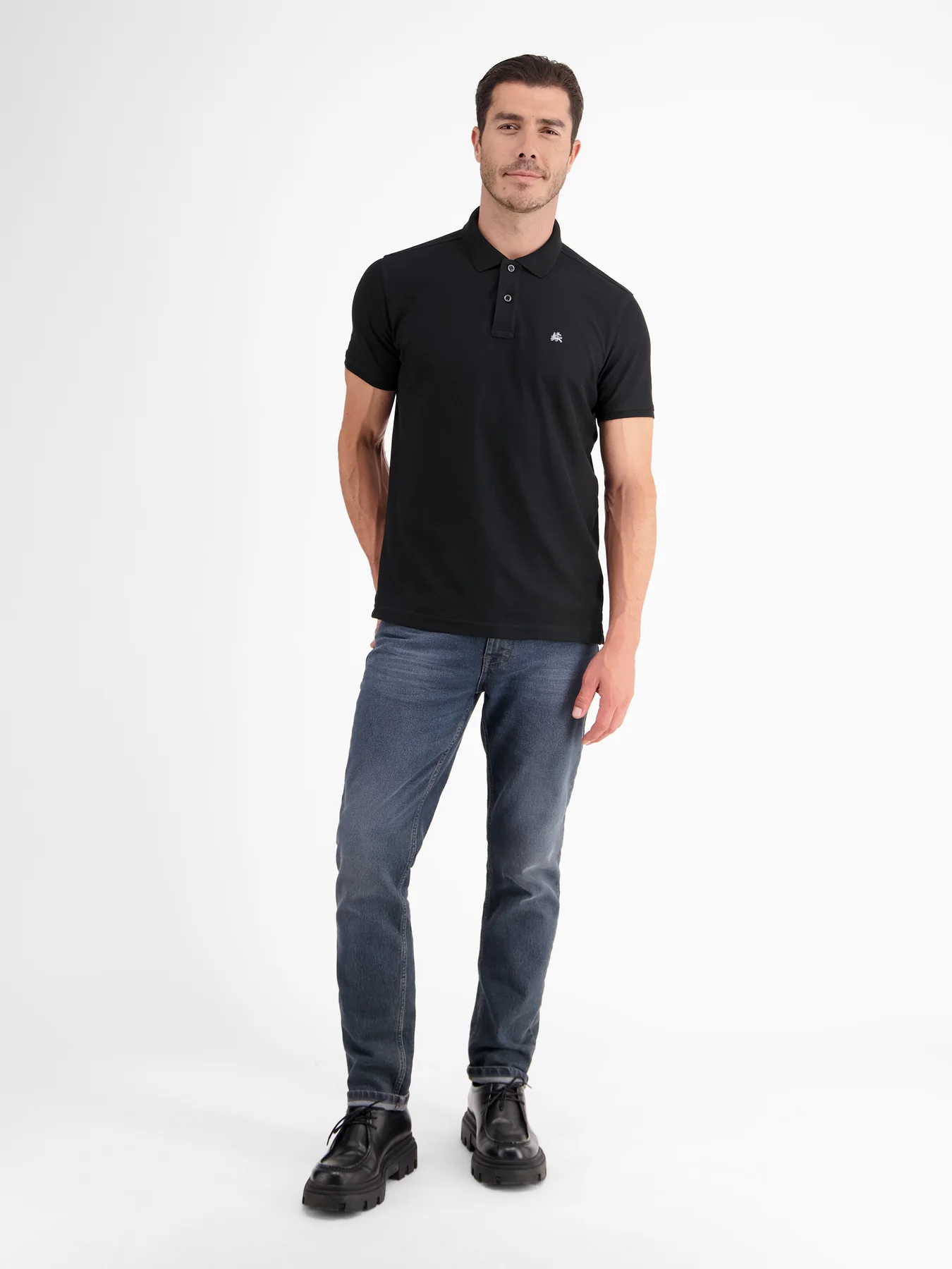 Lerros Cool & Dry Poloshirt - Black