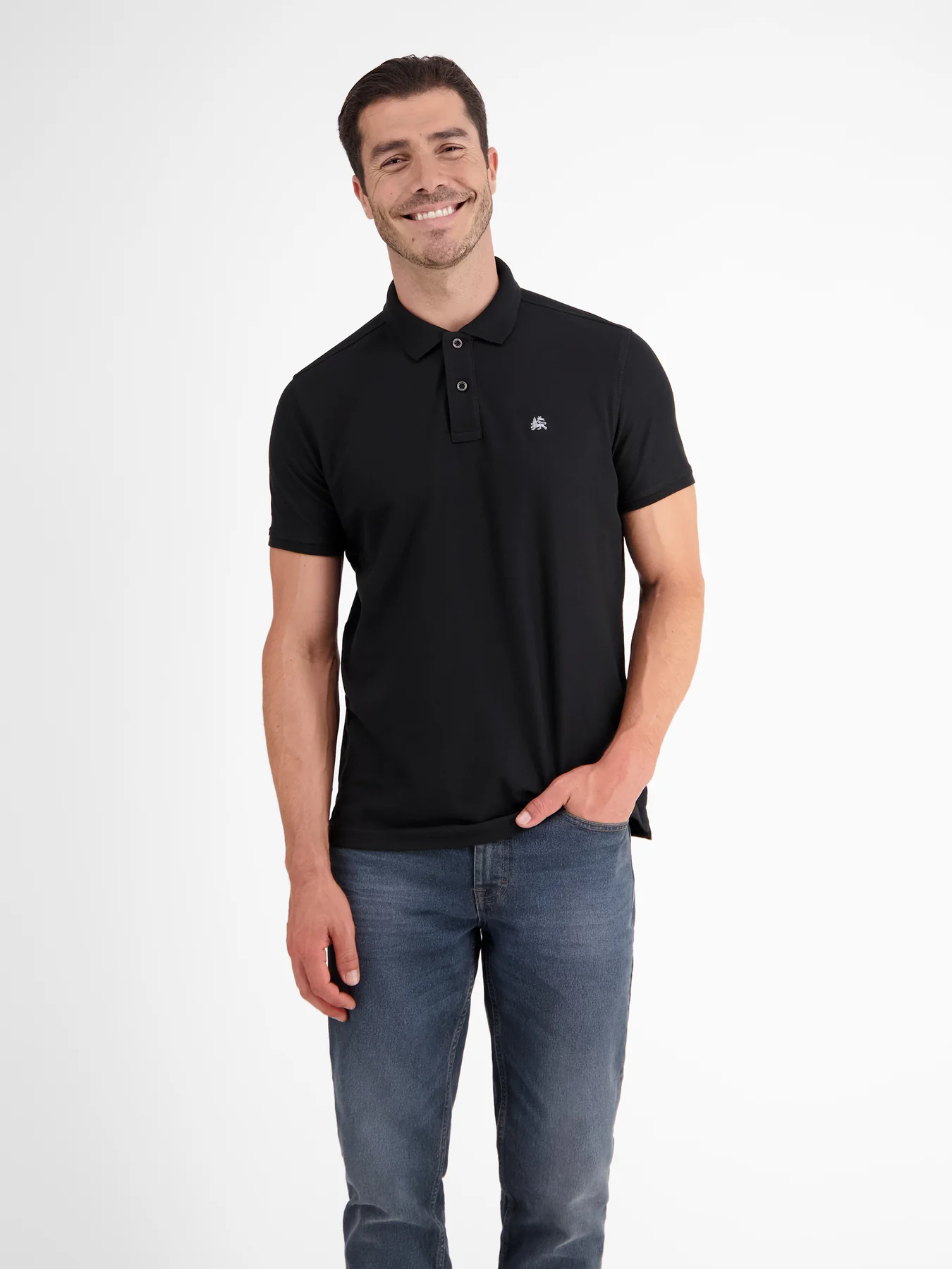 Lerros Cool & Dry Poloshirt - Black