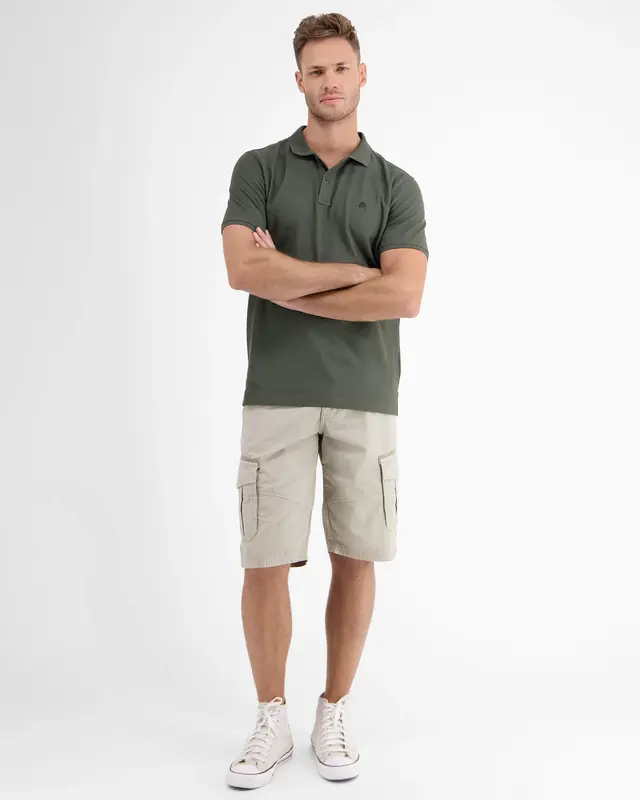 Lerros Cool & Dry Poloshirt - Chilled Olive