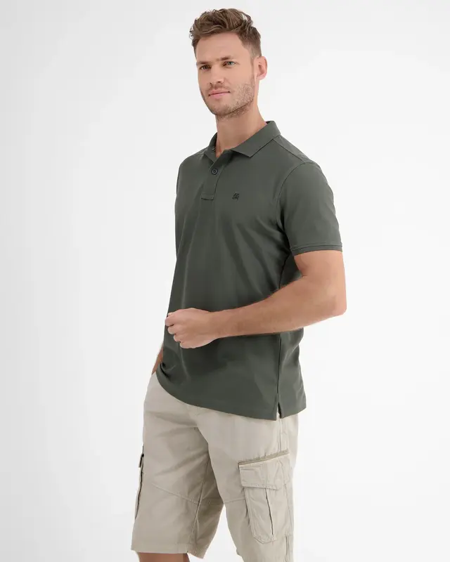 Lerros Cool & Dry Poloshirt - Chilled Olive