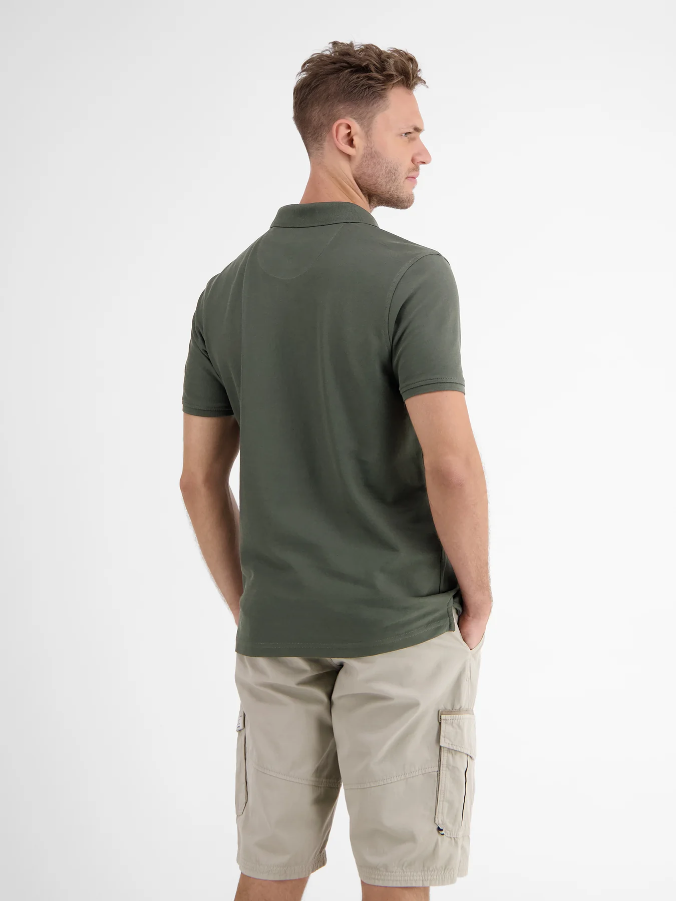 Lerros Cool & Dry Poloshirt - Chilled Olive