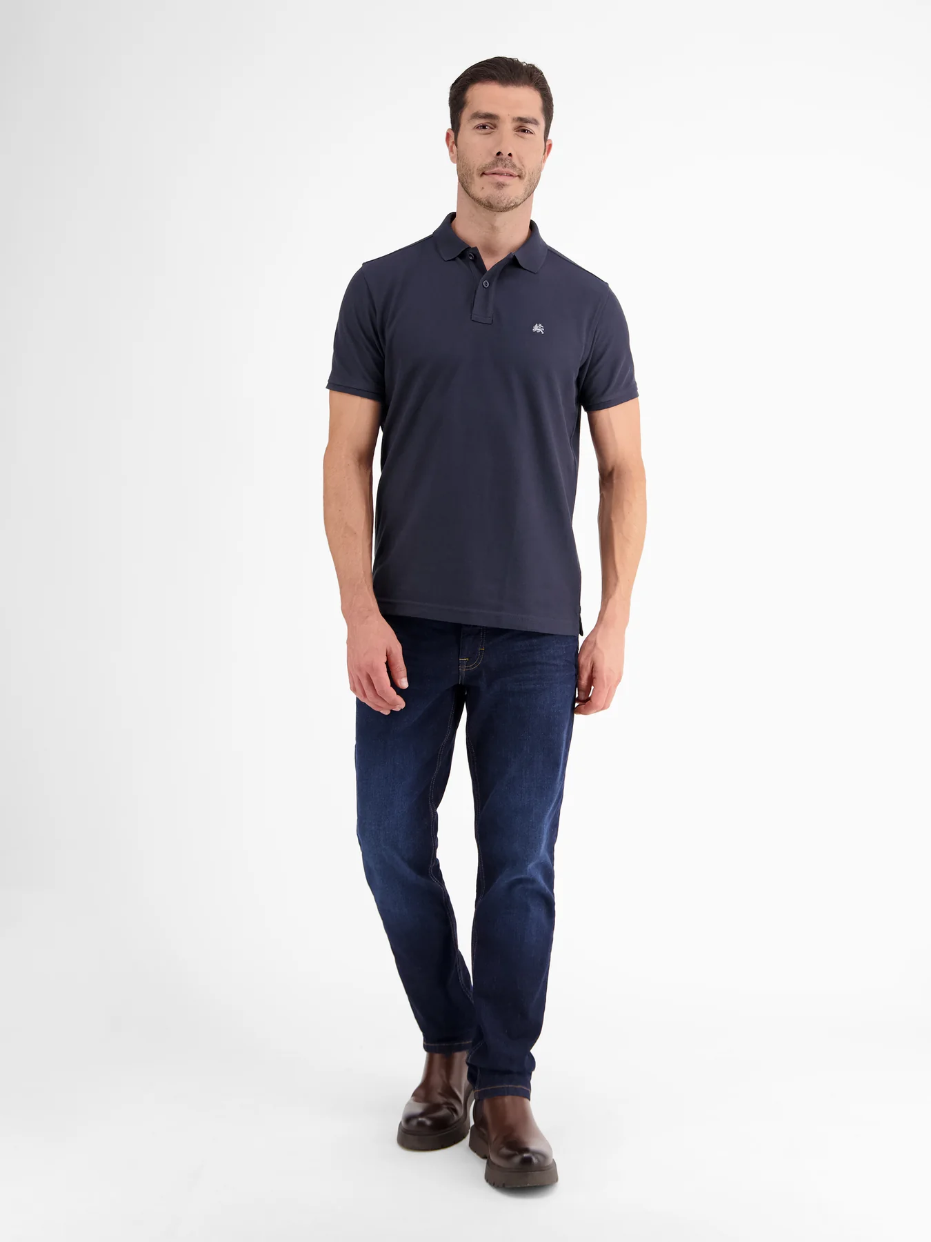 Lerros Cool & Dry Poloshirt - Classic Navy