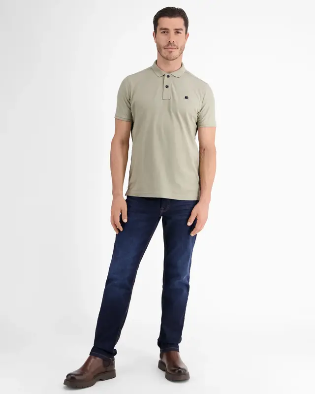 Lerros Cool & Dry Poloshirt - Soft Stone