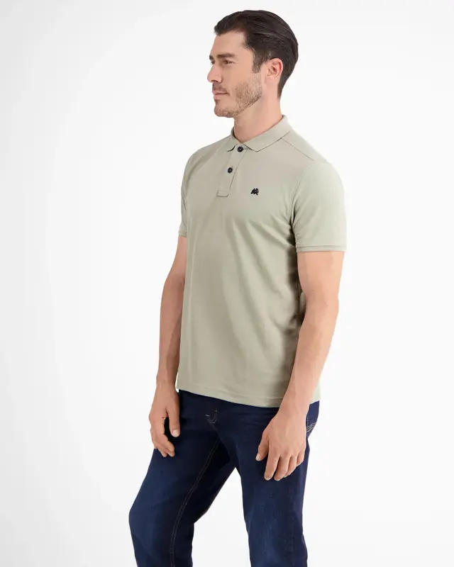 Lerros Cool & Dry Poloshirt - Soft Stone