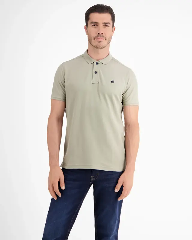 Lerros Cool & Dry Poloshirt - Soft Stone
