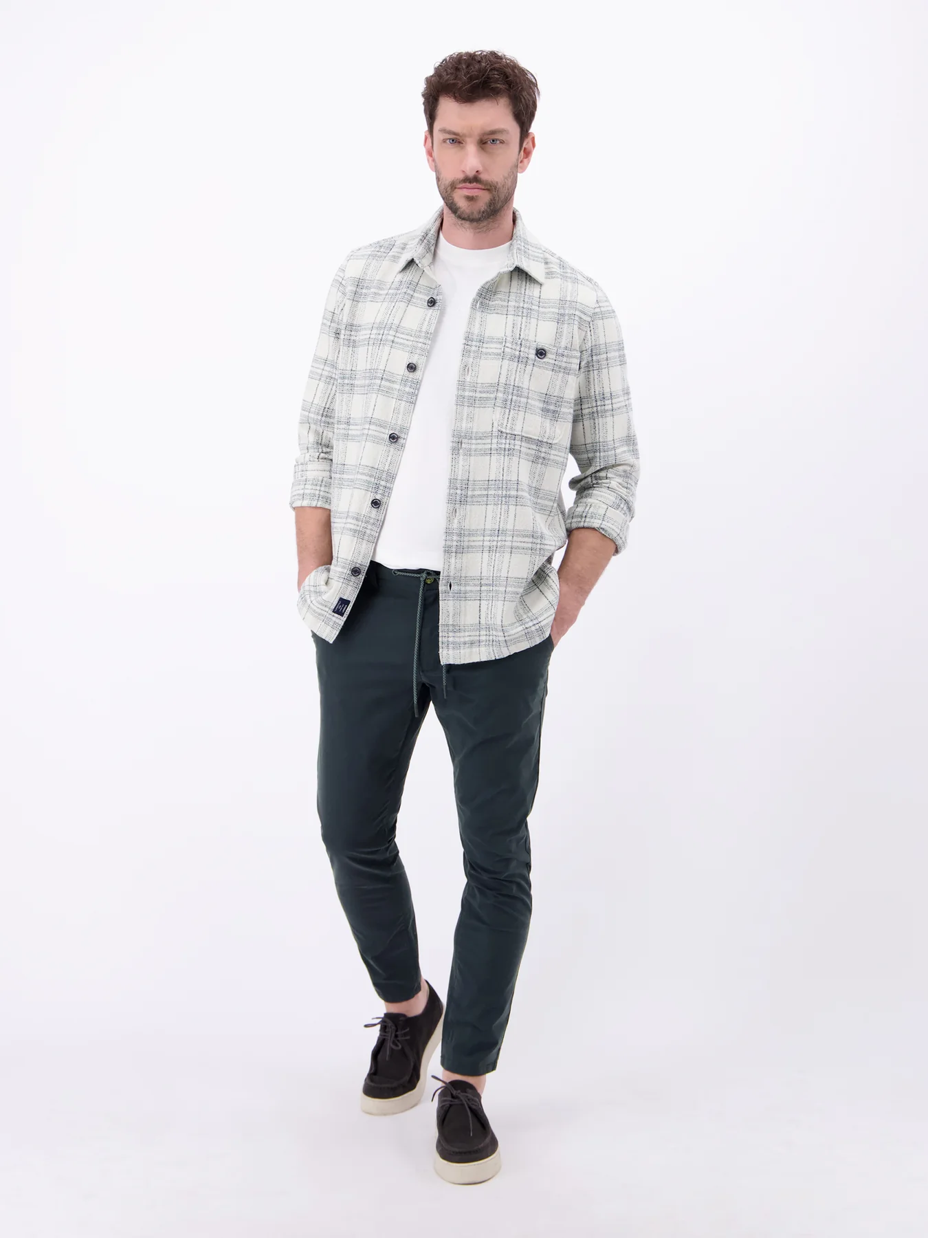 Lerros Lichte Chino met Koord - Blue Night