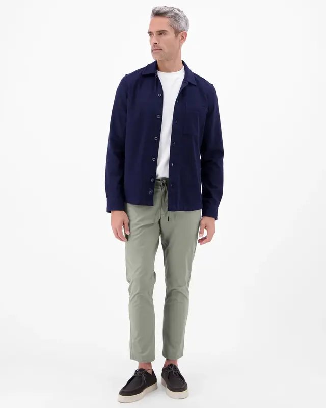 Lerros Leichte Chino mit Kordelzug - Tinted Grey