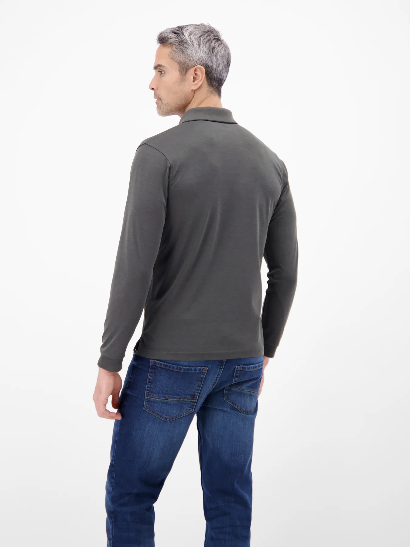 Lerros Poloshirt Lange Mouw - Black