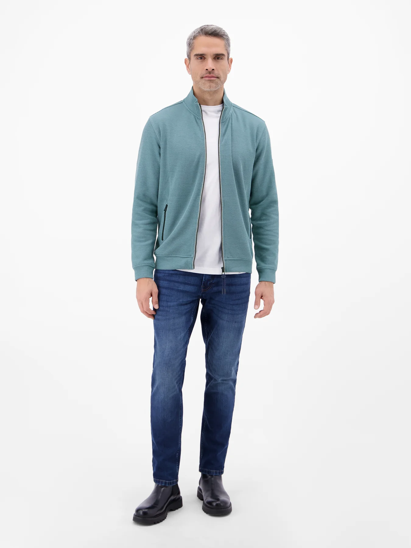 Lerros Sweatjacket - Arctic Blue