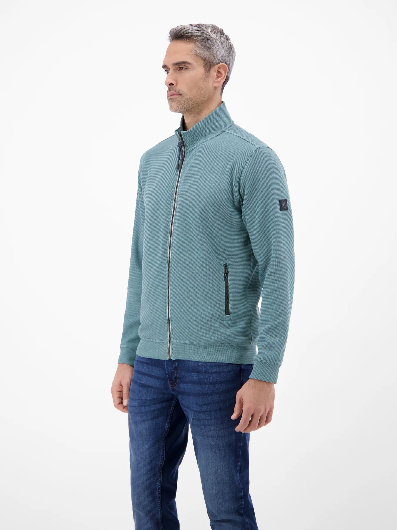Lerros Sweatjacket - Arctic Blue