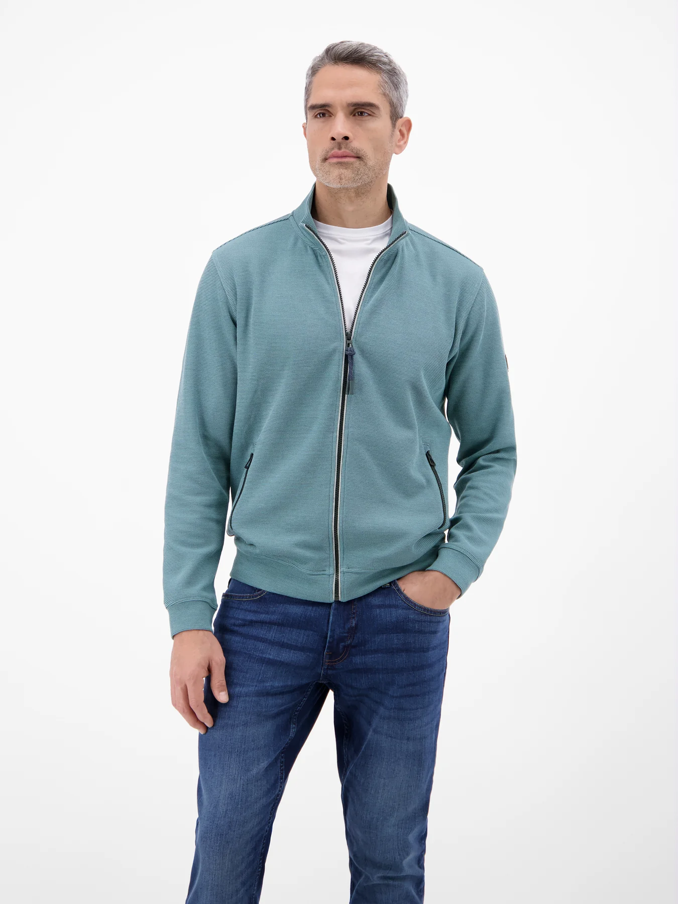 Lerros Sweatjacke - Arctic Blue