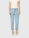 Mac Jeans  Iowa Baggy Jeans - High-Low Bleached