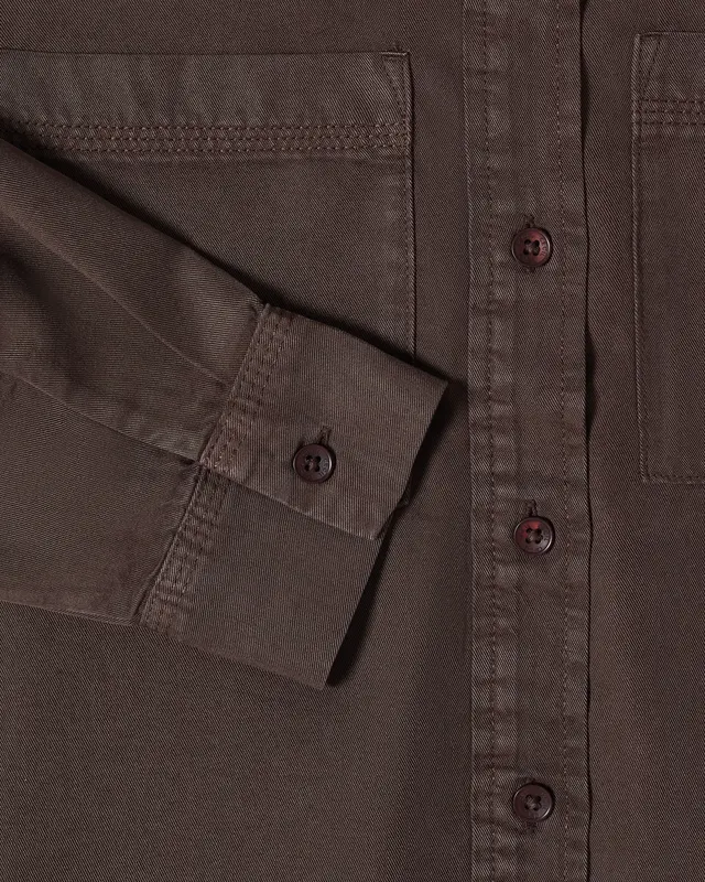 Cecil Gekleurde Spijkerblouse - Macchiato Brown