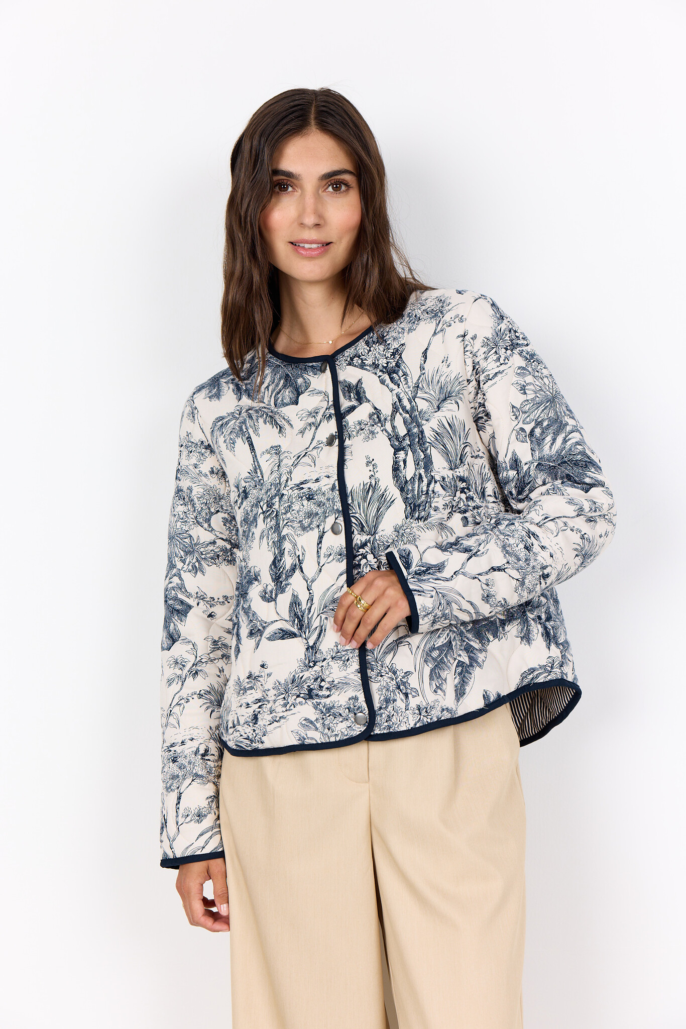 Soyaconcept Jacket Carli 3 - Navy Combi