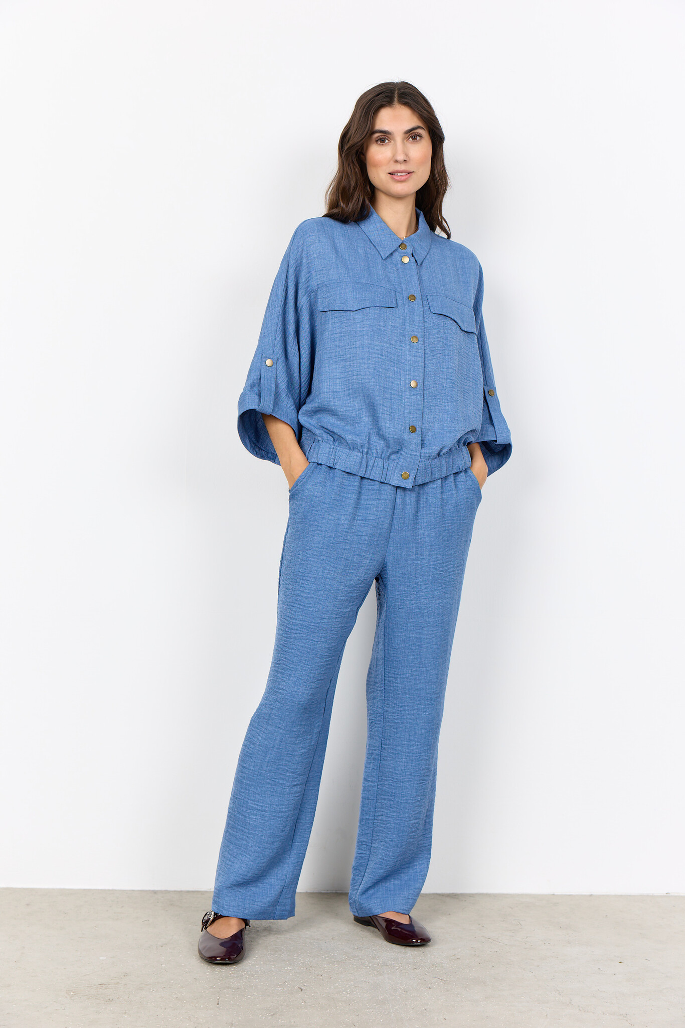 Soyaconcept Blouse Charissa 1 - Colony Blue