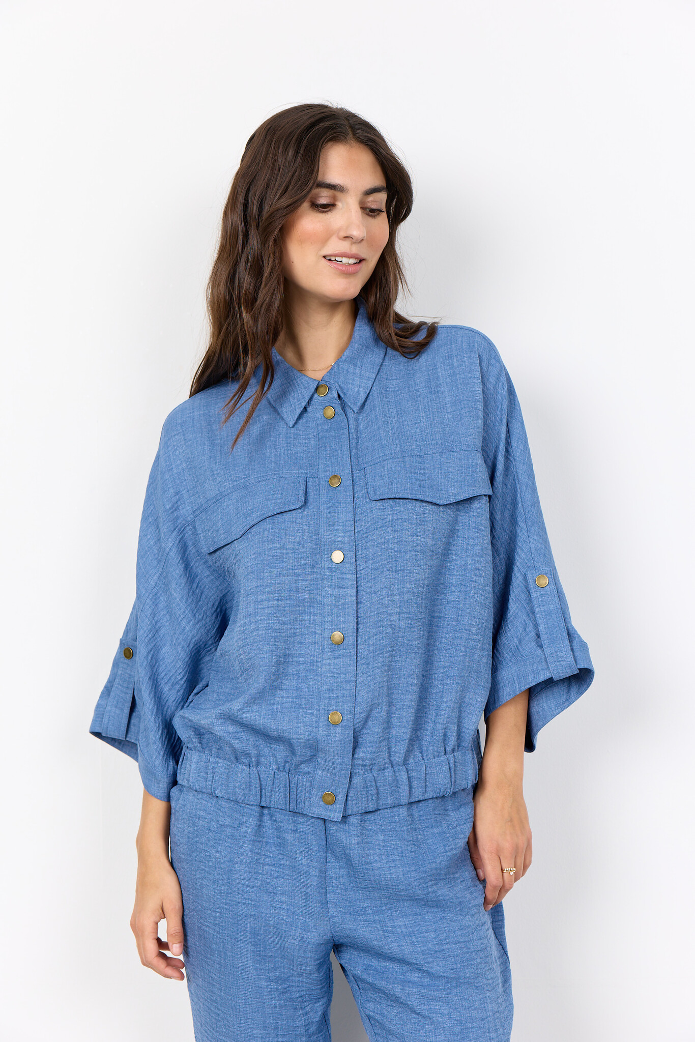 Soyaconcept Blouse Charissa 1 - Colony Blue