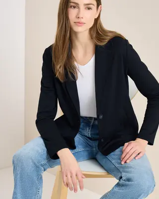 Cecil Basic Blazer - Universal Blue