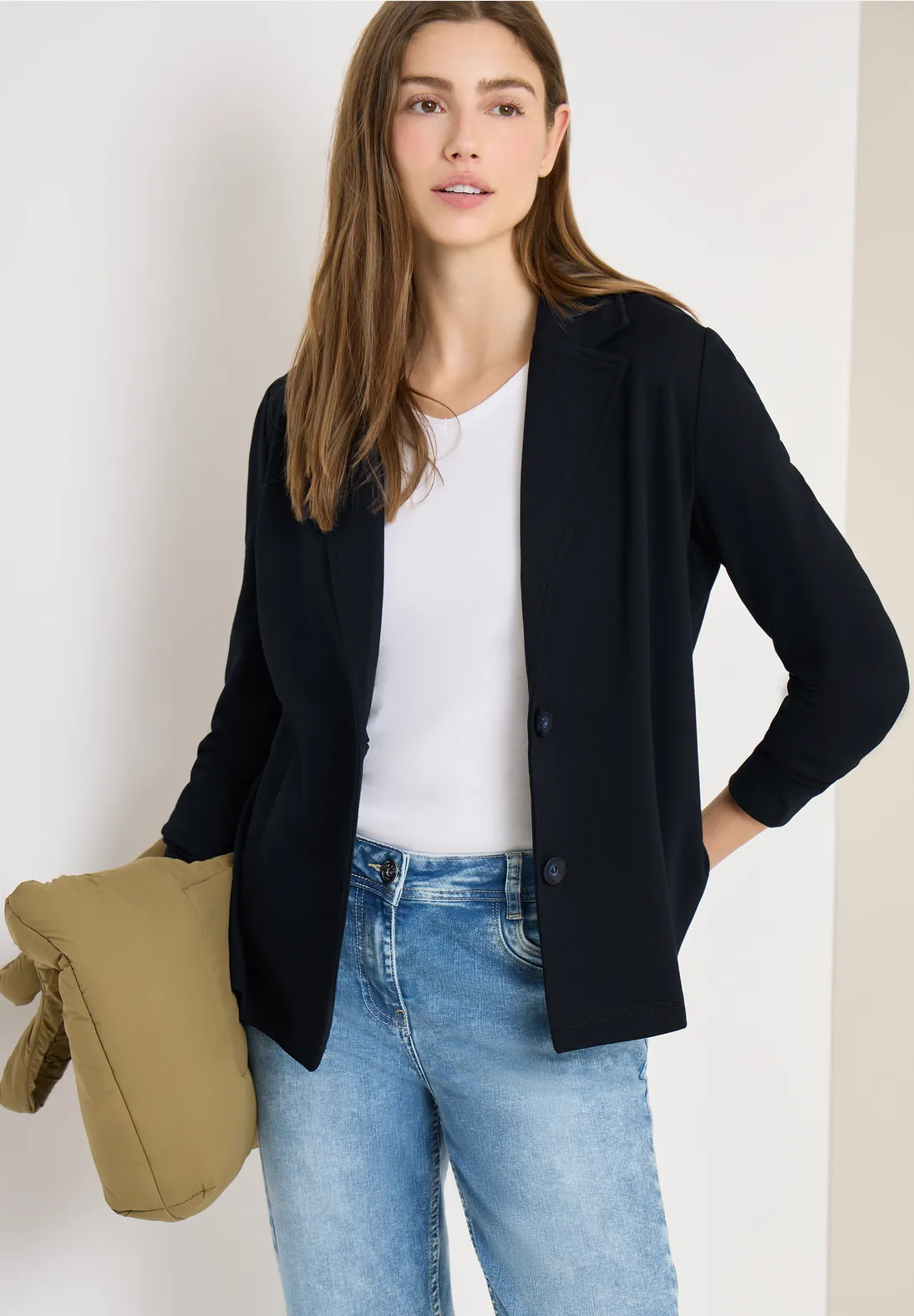 Cecil Basic Blazer - Universal Blue