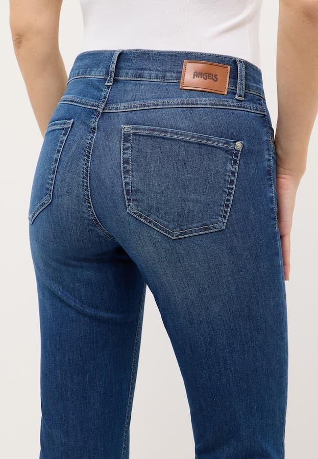 Angels Jeanswear Jeans Lena Smart - Mid Blue Used
