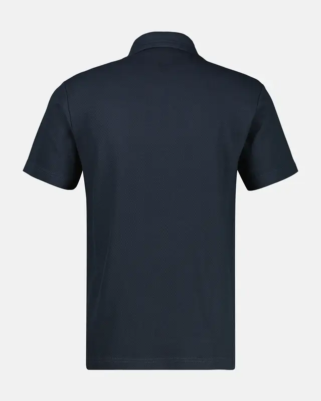 Lerros Poloshirt Wafelstructuur - Classic Navy