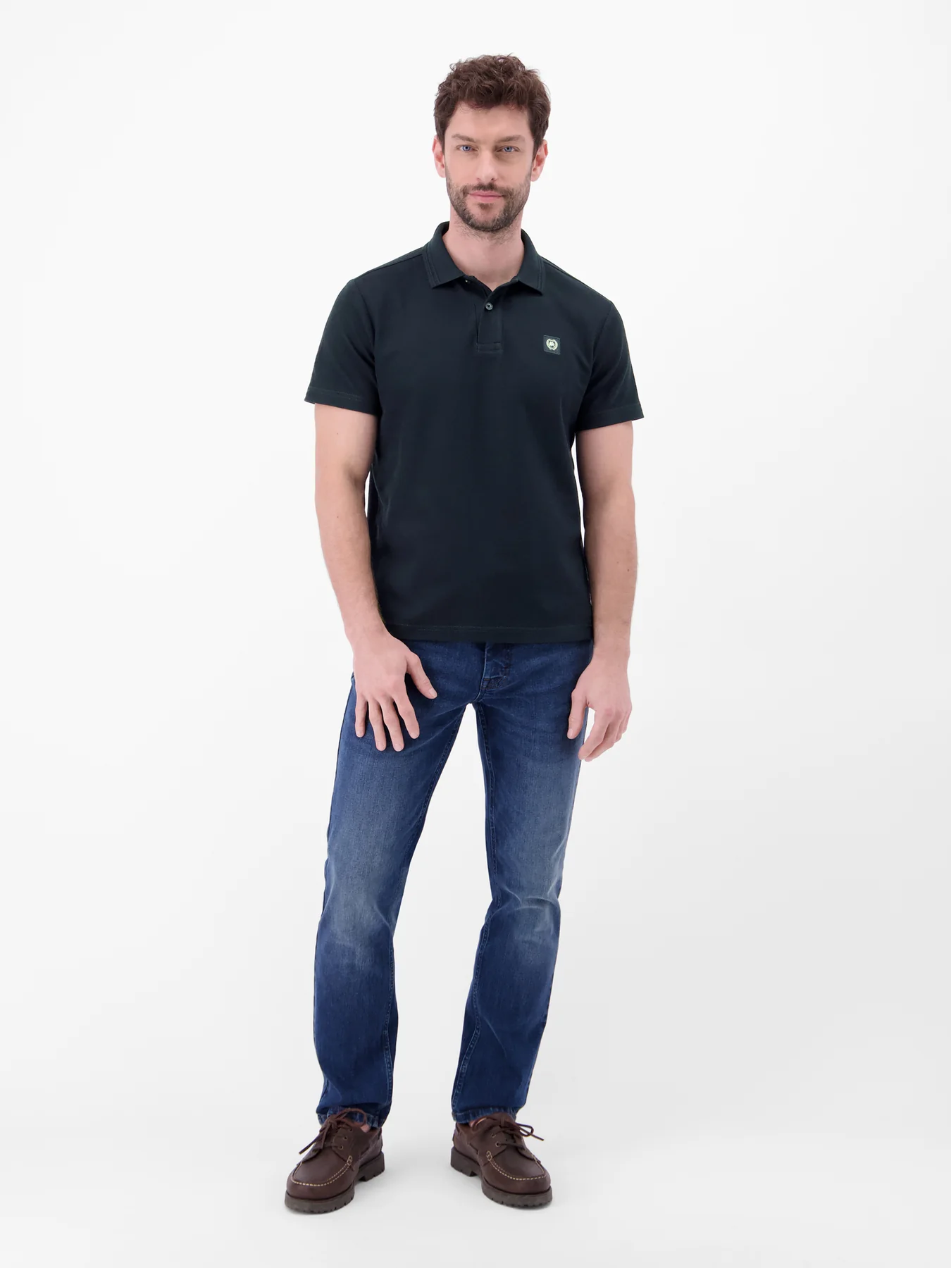 Lerros Poloshirt Structure - Classic Navy