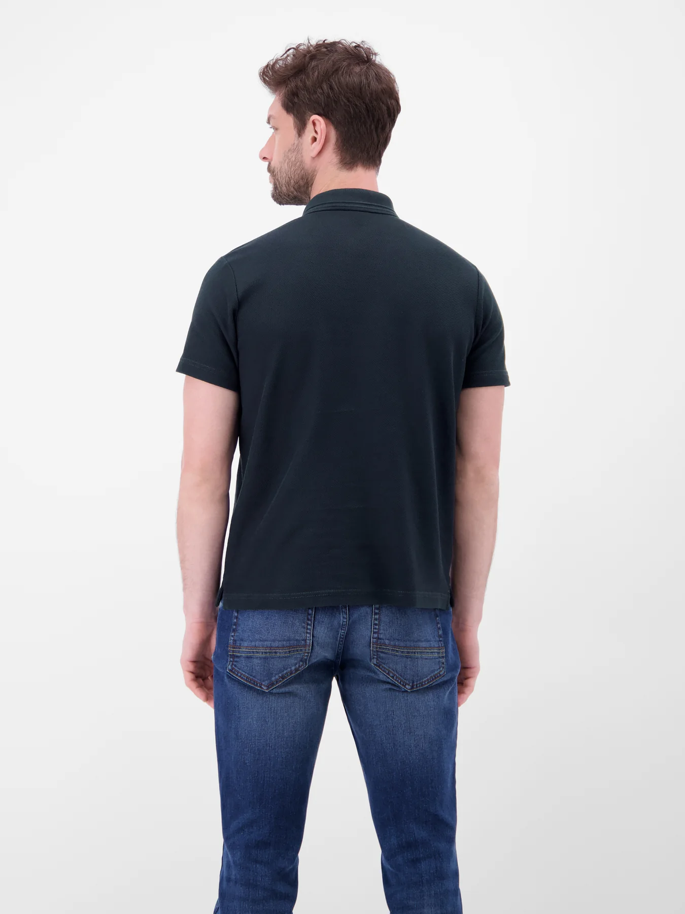 Lerros Poloshirt Wafelstructuur - Classic Navy