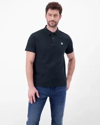 Lerros Poloshirt Wafflestruktur - Classic Navy