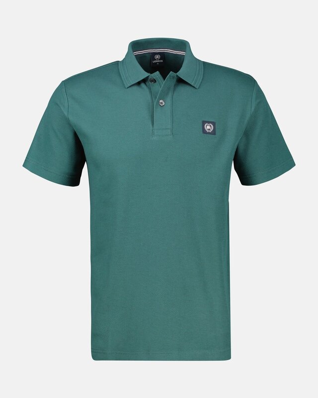 Lerros Poloshirt Wafflestruktur - Soft Teal