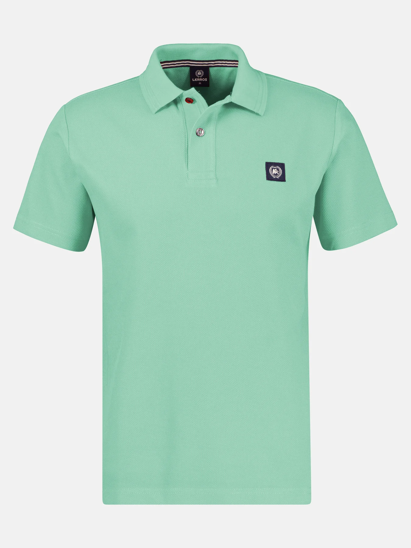 Lerros Poloshirt Structure - Mint Water