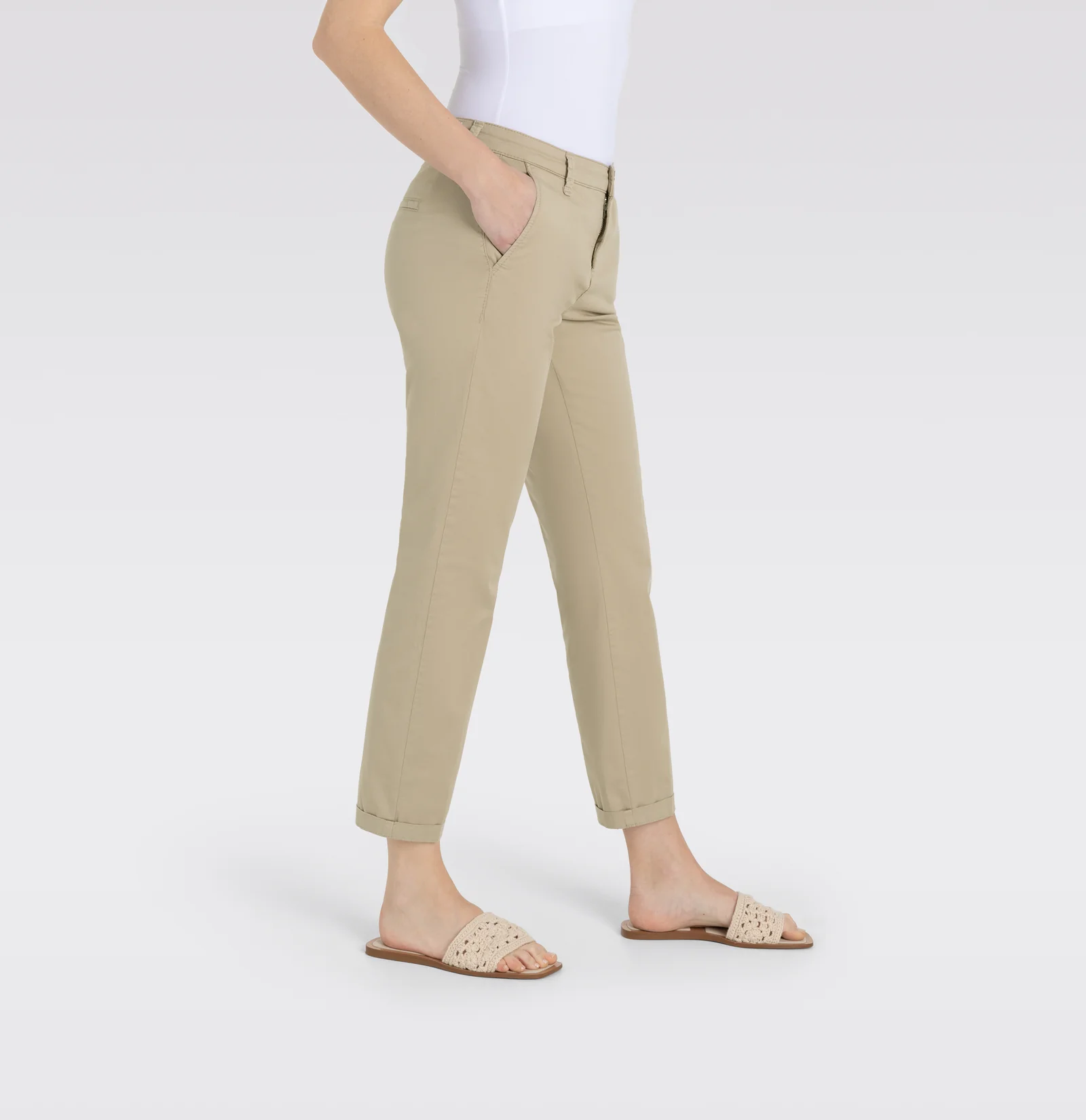Mac Jeans  Chino Turn-Up - Golden Terra PPT