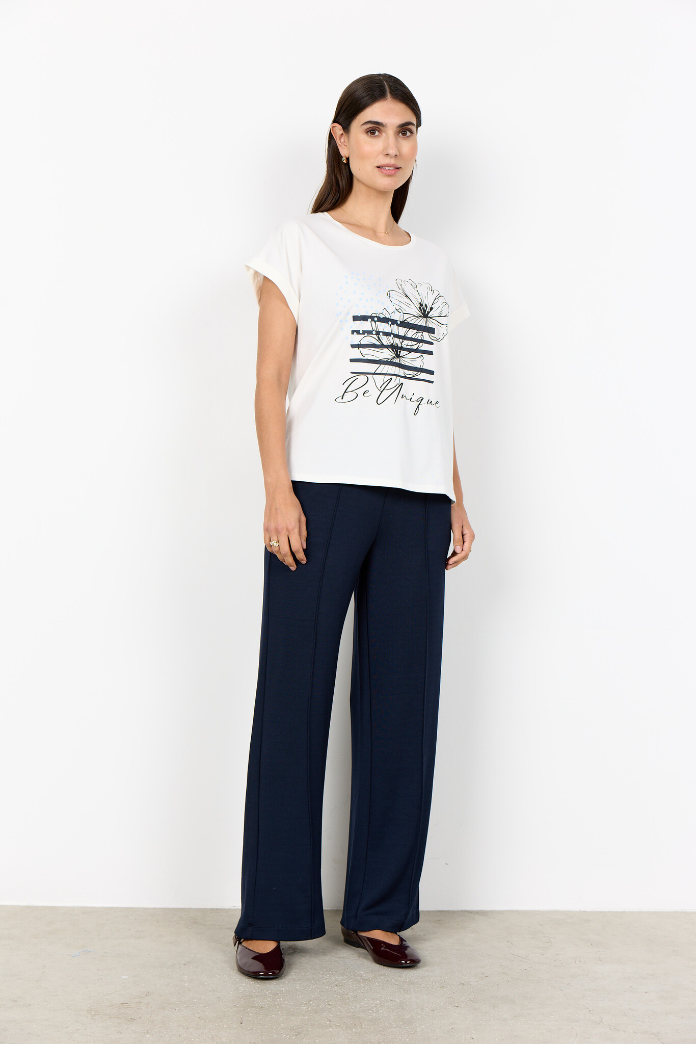 Soyaconcept T-Shirt Rina FP 15 - Navy