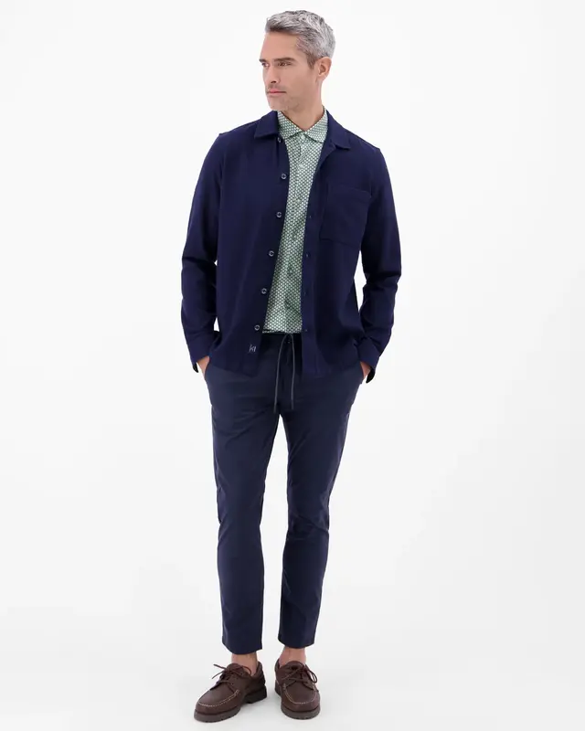 Lerros Jersey Print Shirt - Mint Water