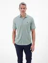 Lerros Jersey Print Shirt - Mint Water