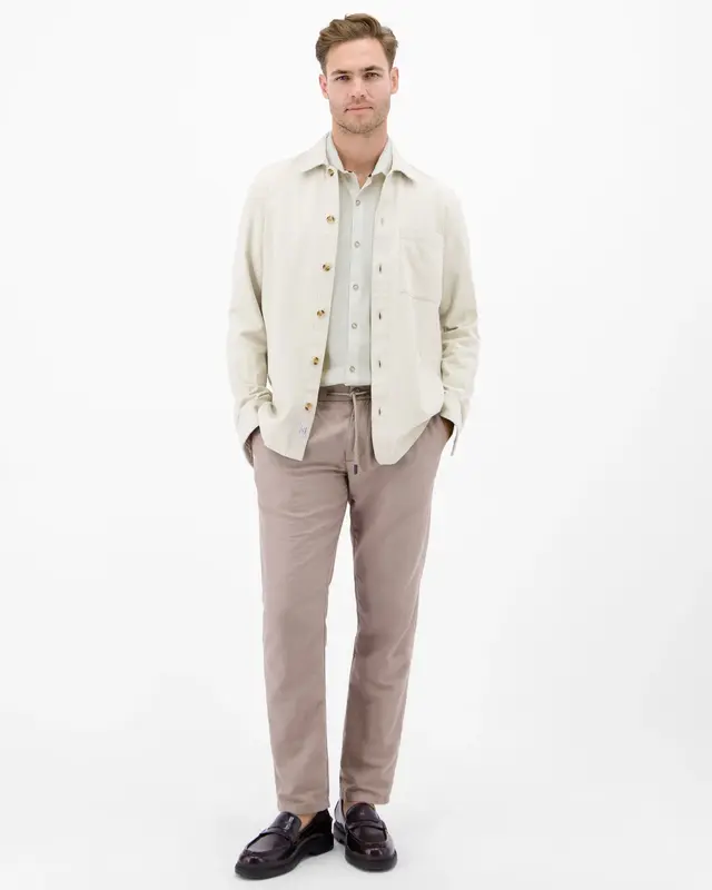 Lerros Cool & Dry Hemd - Broken White