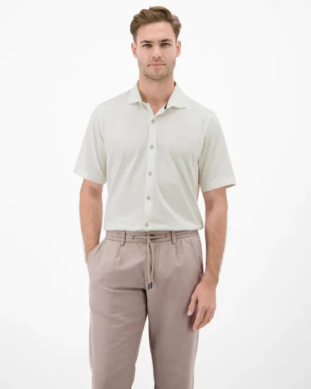 Lerros Cool & Dry Shirt - Broken White